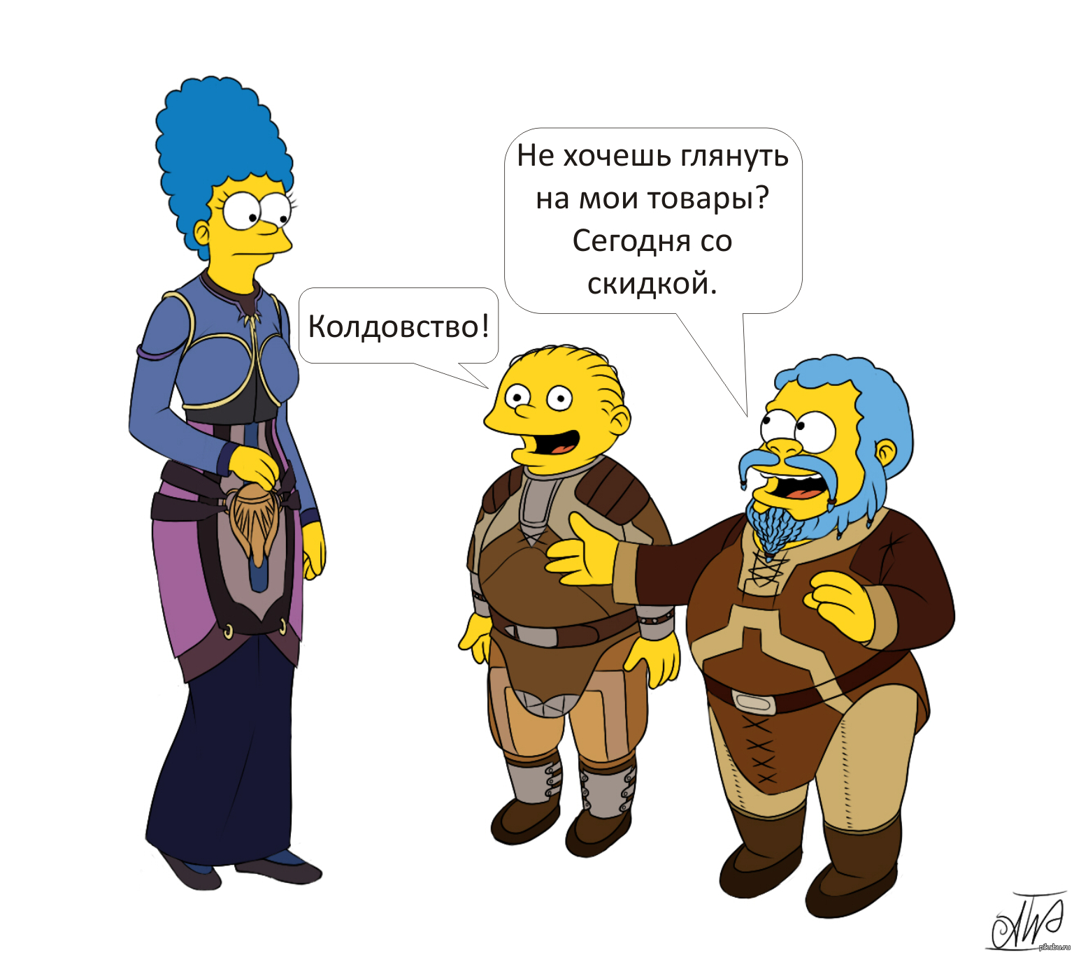 -, : "The Simpsons"  "Dragon Age: Origins"
