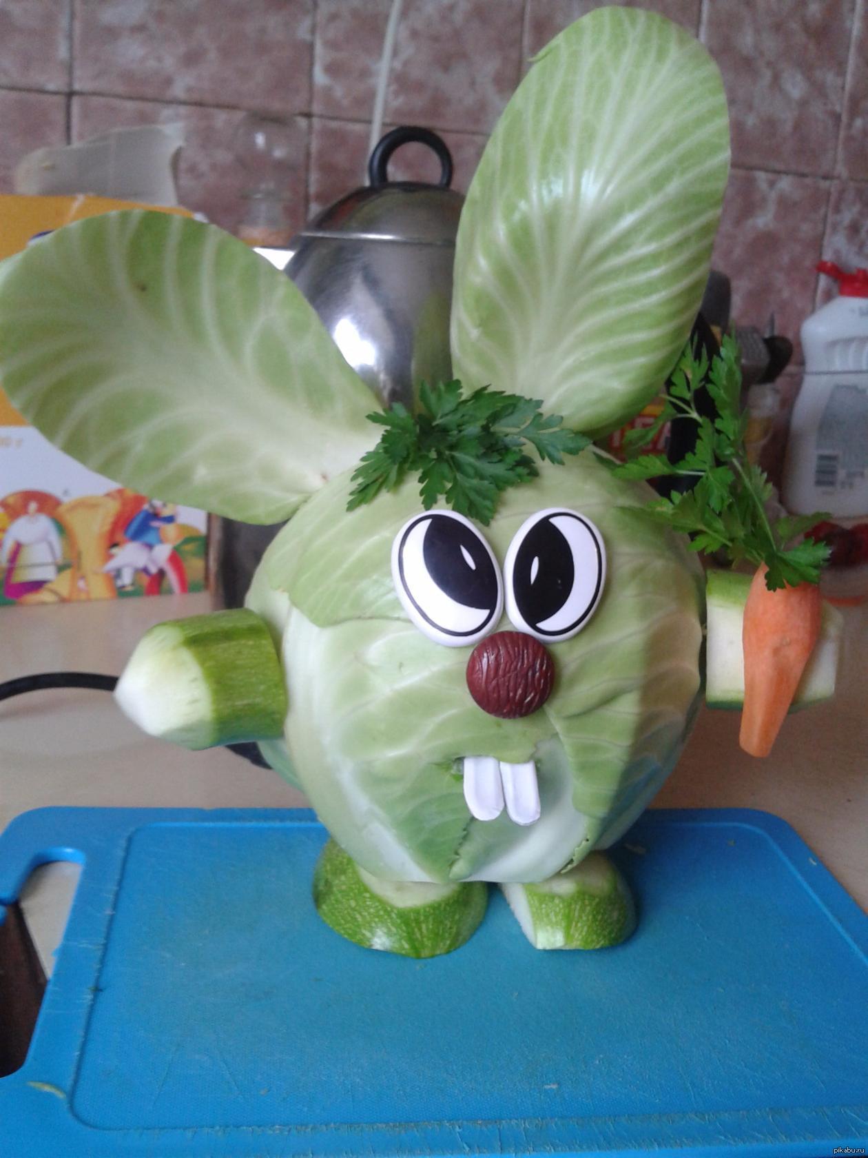 Поделки из капусты