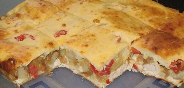 Ленивый курник рецепт с фото
